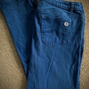 MK Michael Kors Women’s Sz 16W Plus Size Skinny Jeans Designer Clothing Logo